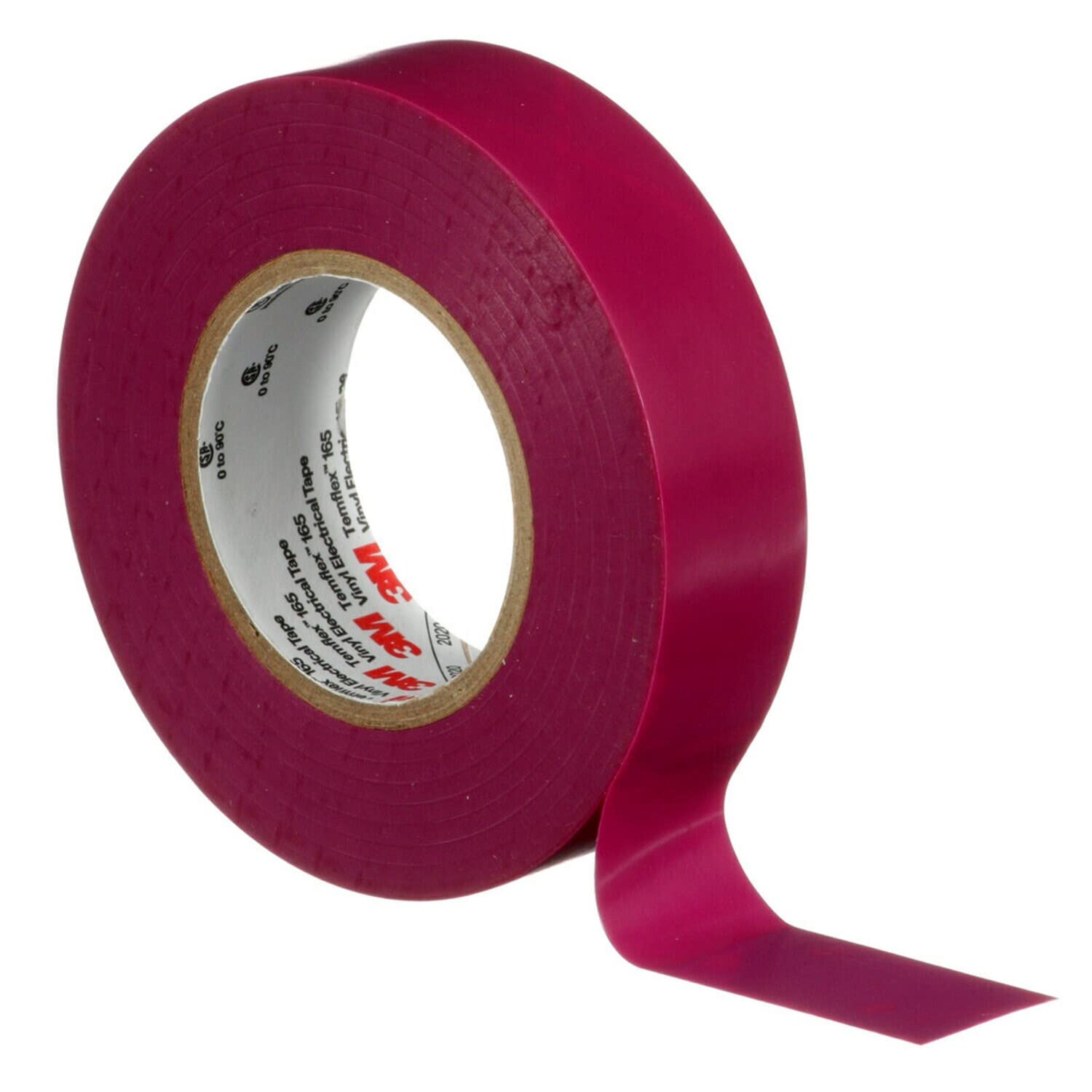 3M Temflex Winylowa taśma elektryczna 165, fioletowa, 15 mm x 10 m, 100 rolek/obudowa