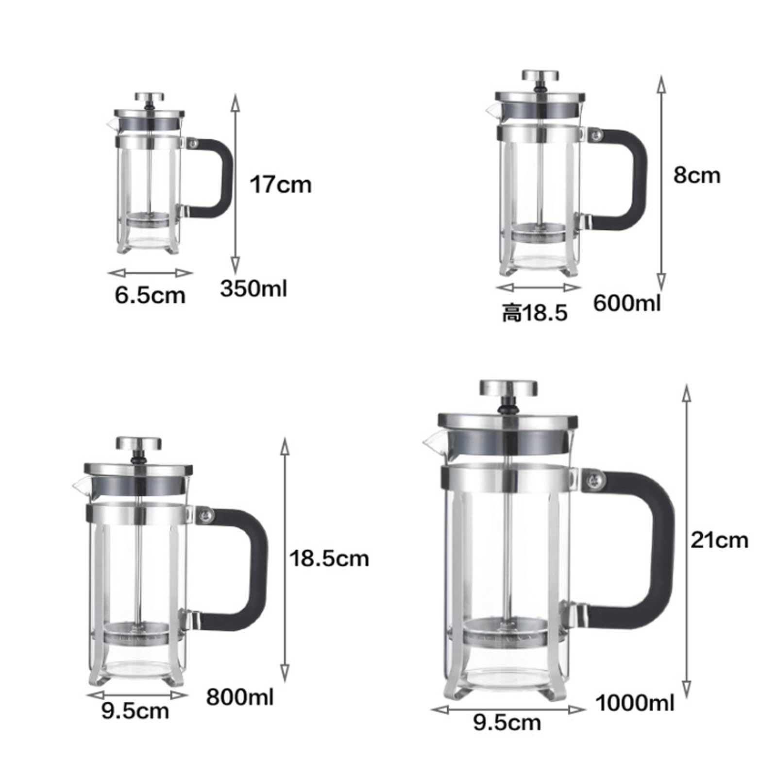 Cafetera de Filtro, cafetera de Filtro, cafetera de Viaje para Cocina | Cafetera de filtro, cafetera de filtro, cafetera de filtro, tetera para aficionados(1000ML)