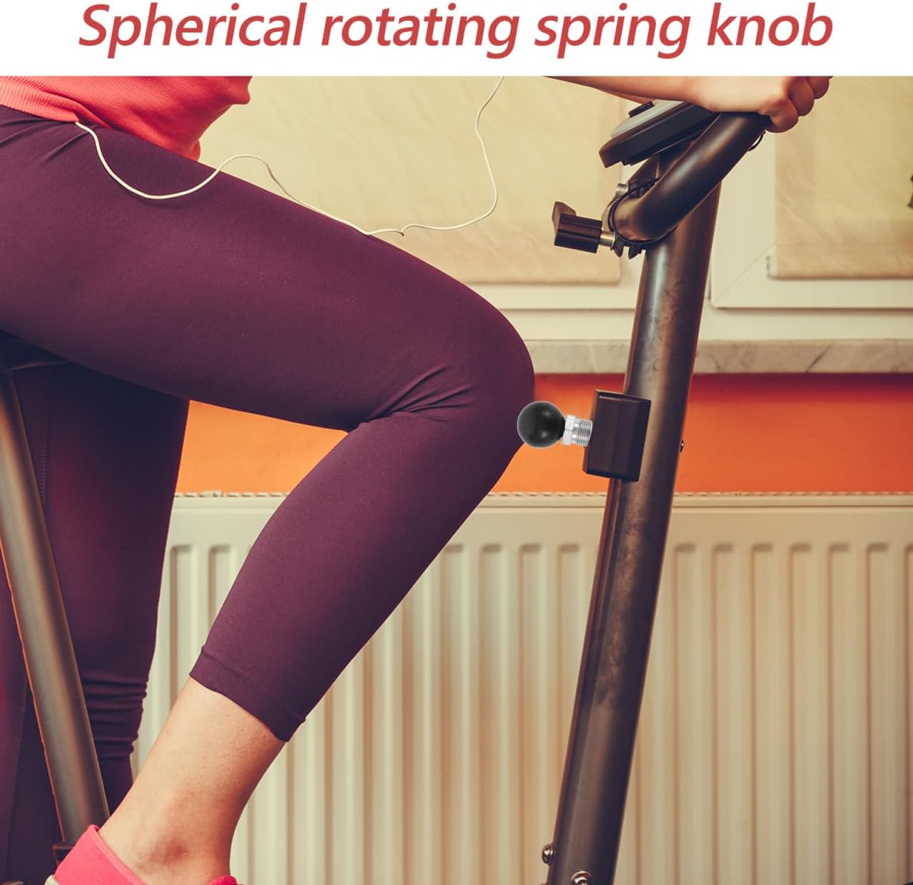 Pull Pin Spring Knob for Gym Equipment Adjustable Exercise Machine Release Pin Durable Fitness Equipment Knob 4.33 Inch Black Spring Latch for Workout image 9 of 9 B0F1YT4L43