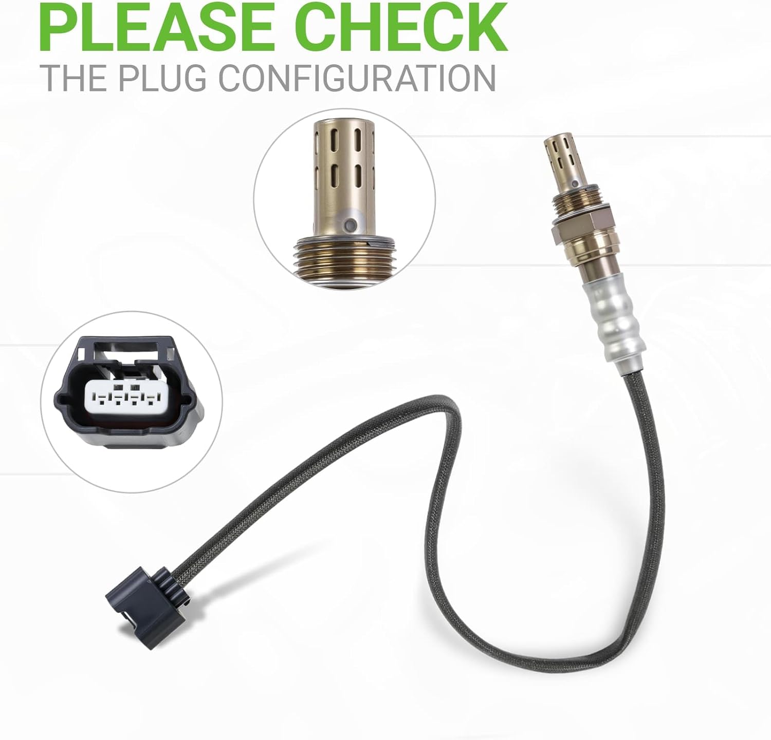 O2 Oxygen Sensor 250-241108 Downstream Compatible with Nissan Altima 2013-2014, Murano 2012-2014, Pathfinder NV200 Quest & Infiniti QX60, JX35 & Chevrolet City Express # 226A01HC0A 250241108 24466