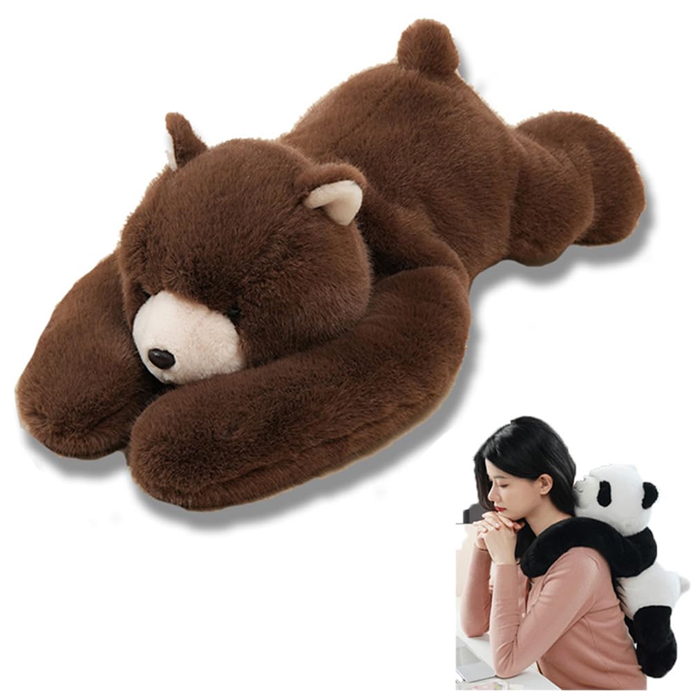 Nuyiac Weighted Plush Animals, Soft Plush Toy for Stress Relief & Calming, Cuddly Anxiety Toy (Brown Bear, 30CM) โ image 1