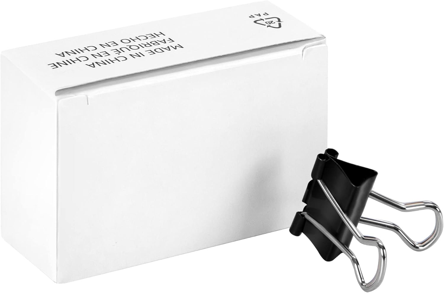  Basics Binder Paper Clip, Medium, 12 Clips per Box, 8-Pack : Office Products