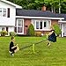 HONEY JOY Kids Seesaw Teeter Totter, 2-Person Heavy Duty Metal Playground Equipment for Backyard, 360 Degree Rotation Fun for Toddlers Boys Girls Age 3-8, Teeter Totter for Kids Outdoor(Metal Green)