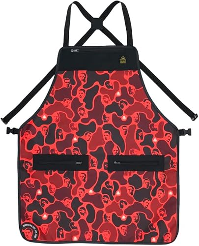 Miniatura 3 de King Midas Empire Barber Cape And Apron Sets Matching Hair Cutting Cape And Apron Barber Cape For Men