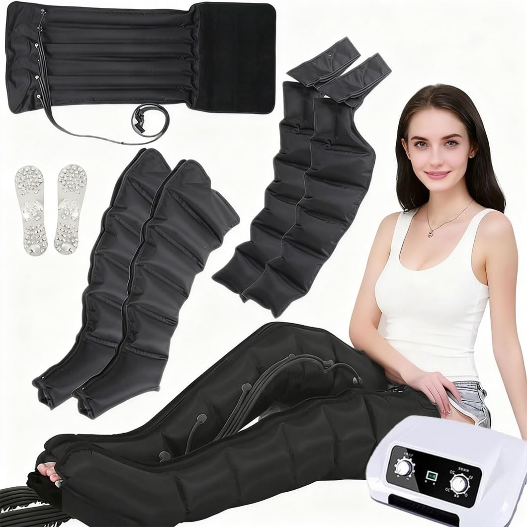 Pressoterapia Gambe︱ Macchina per Pressoterapia a Casa︱ Linfodrenaggio Gambe︱Massaggiatore Gambe Linfodrenante︱ Pressoterapia Linfodrenaggio Cellulite︱ Massaggio Gambe