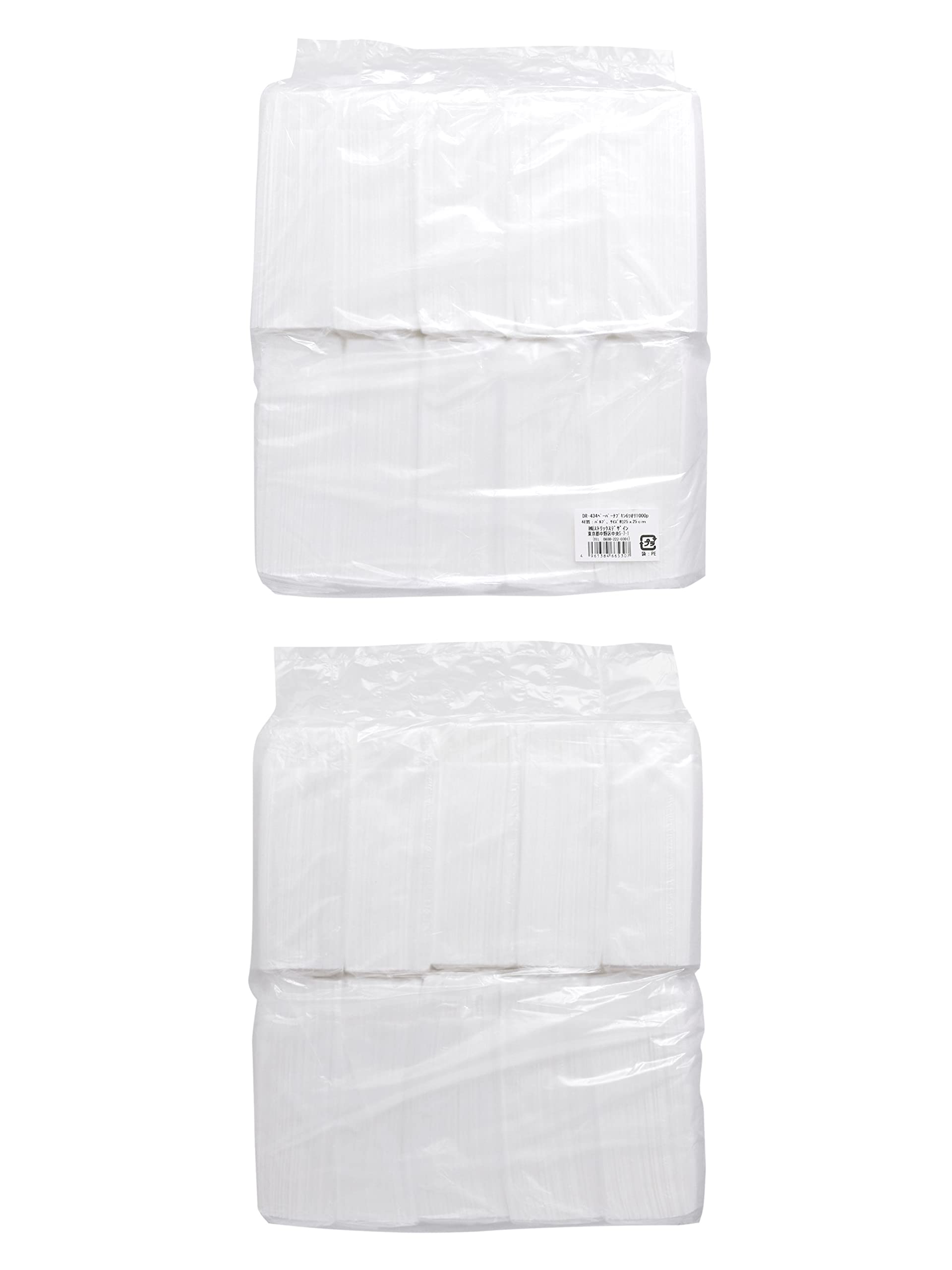 Amazon｜ストリックスデザイン ペーパーナプキン 6折 白 1000枚 日本製