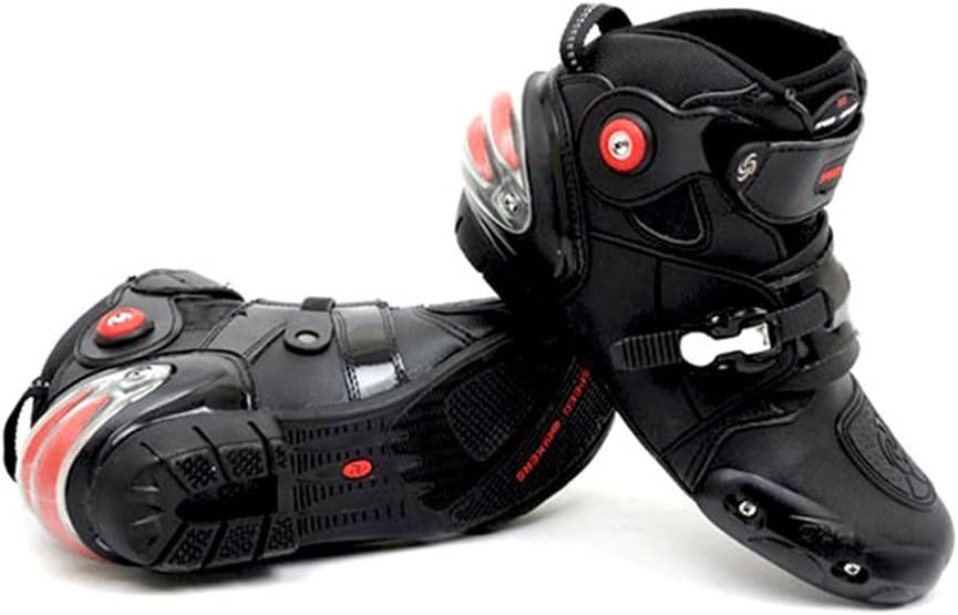 1Storm NEW Men’s Motorcycle Racing Boots Black US 9.5 1Storm NEW Men’s Motorcycle Racing Boots Black US 9.5