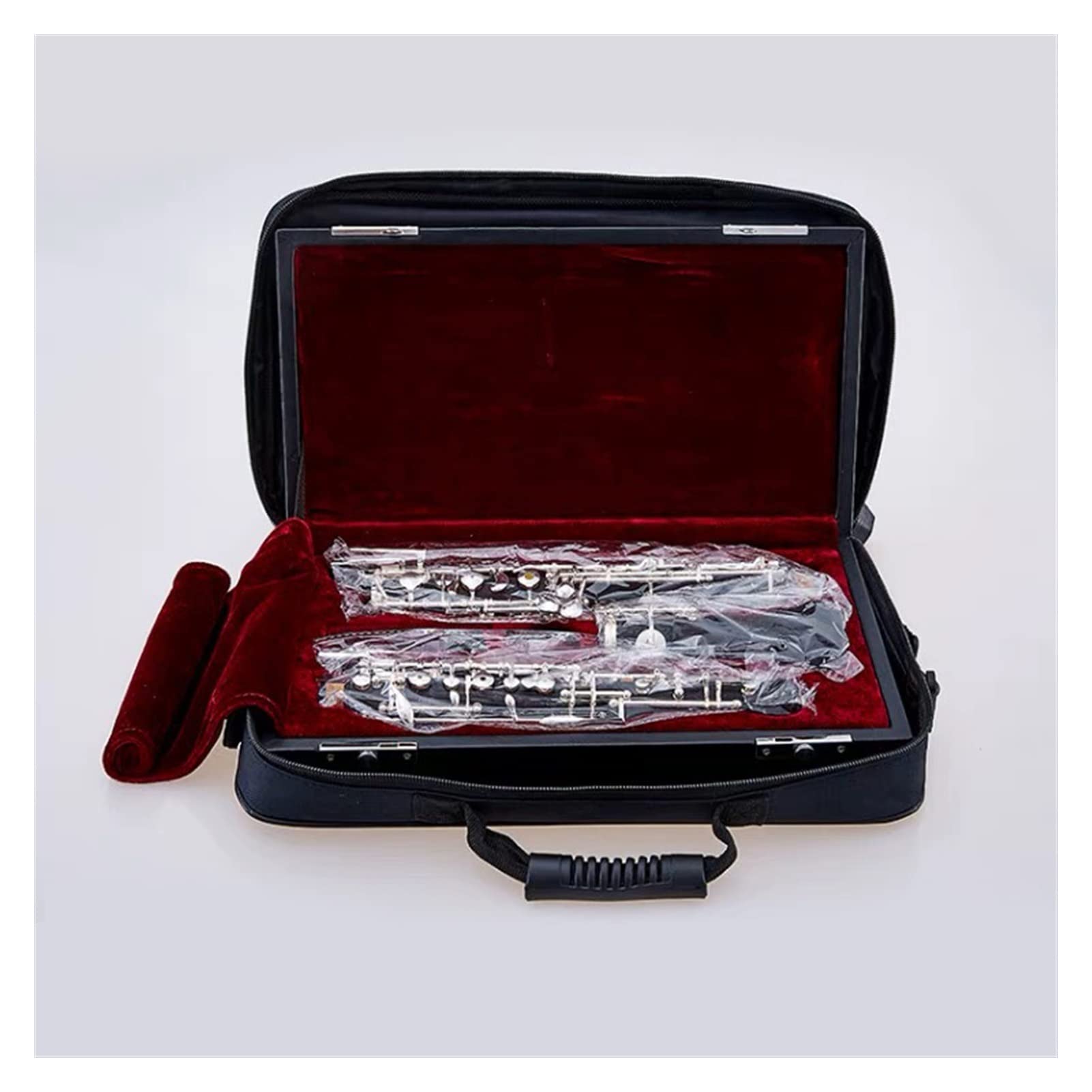 Strumento Oboe Professionale C Key Oboe Style Semi-Automatico Stile Cupronickel Placcato Argento Principiante di Oboe