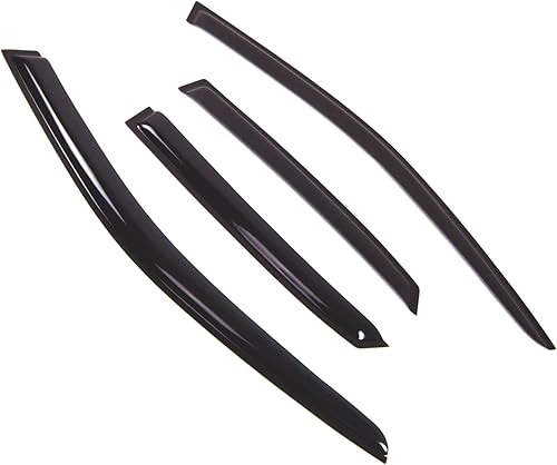 Protector de lluvia para ventana de automóvil  Viseras de montaje exterior, deflectores de ventana lateral  Protectores de lluvia compatibles con