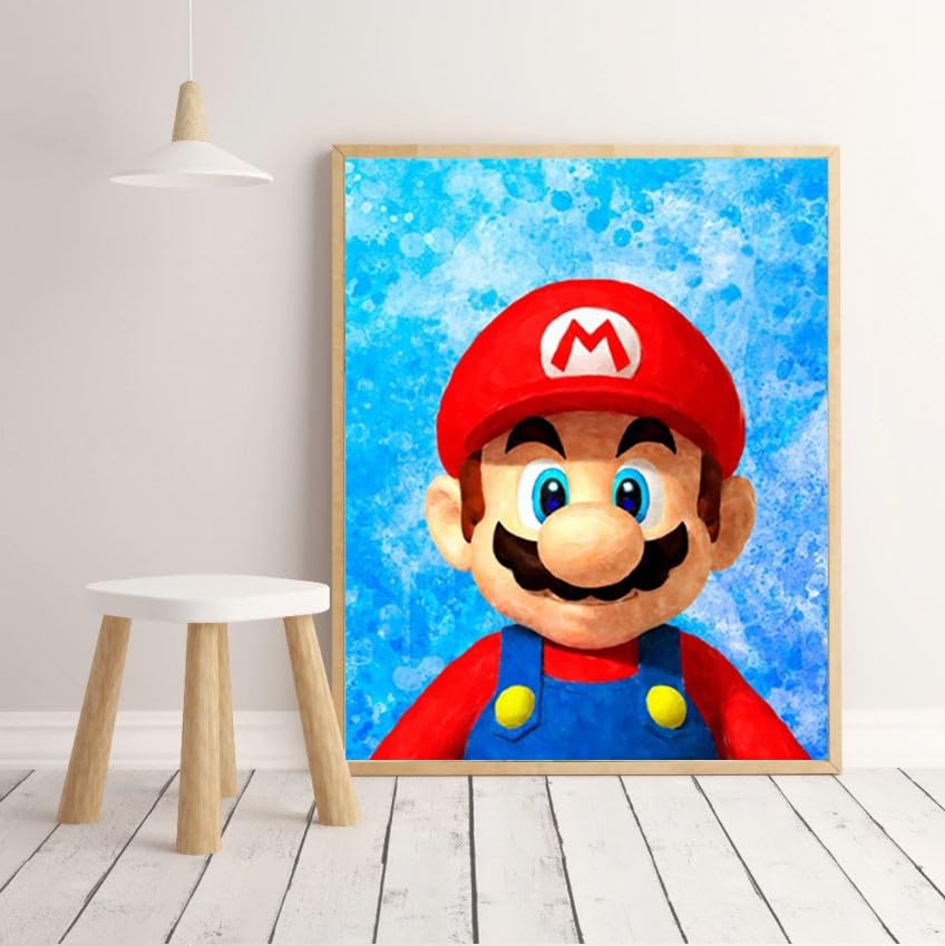 Luigi Sticker Mural Mario - Décoration Murale - Pour Chambre à Coucher, Salon Affiche Mario Luigi Sticker Mural Mario - Décoration Murale - Pour Chambre à Coucher, Salon Affiche Mario