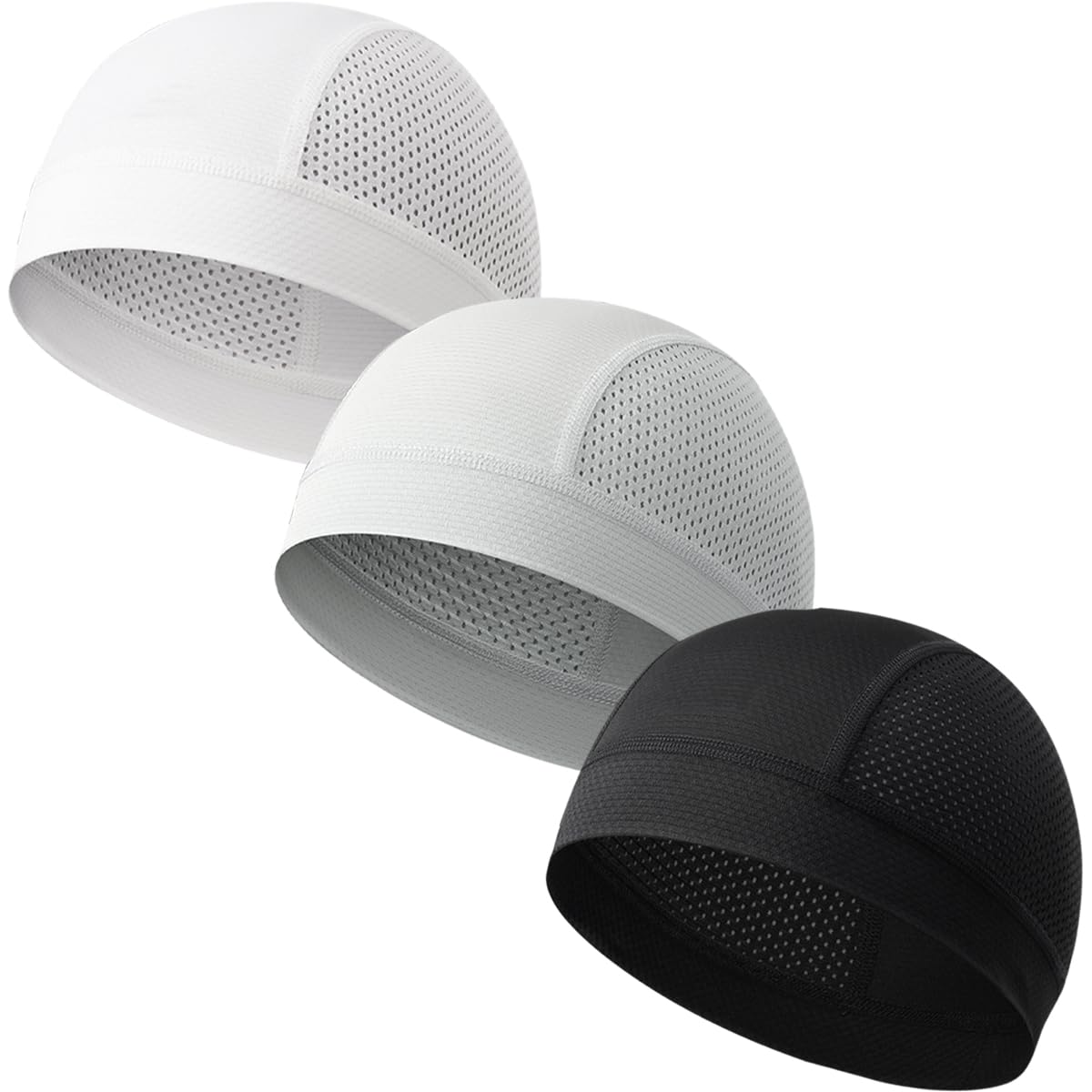 Mesh Skull Cap Cooling Helmet Liner Sweat Wicking for Men Women