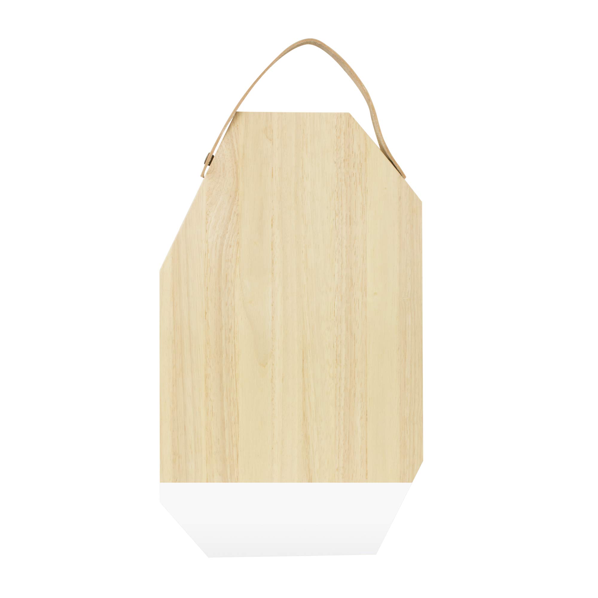 Tak Design Cutting Board, Wood, White, 50mm X 30mm X25