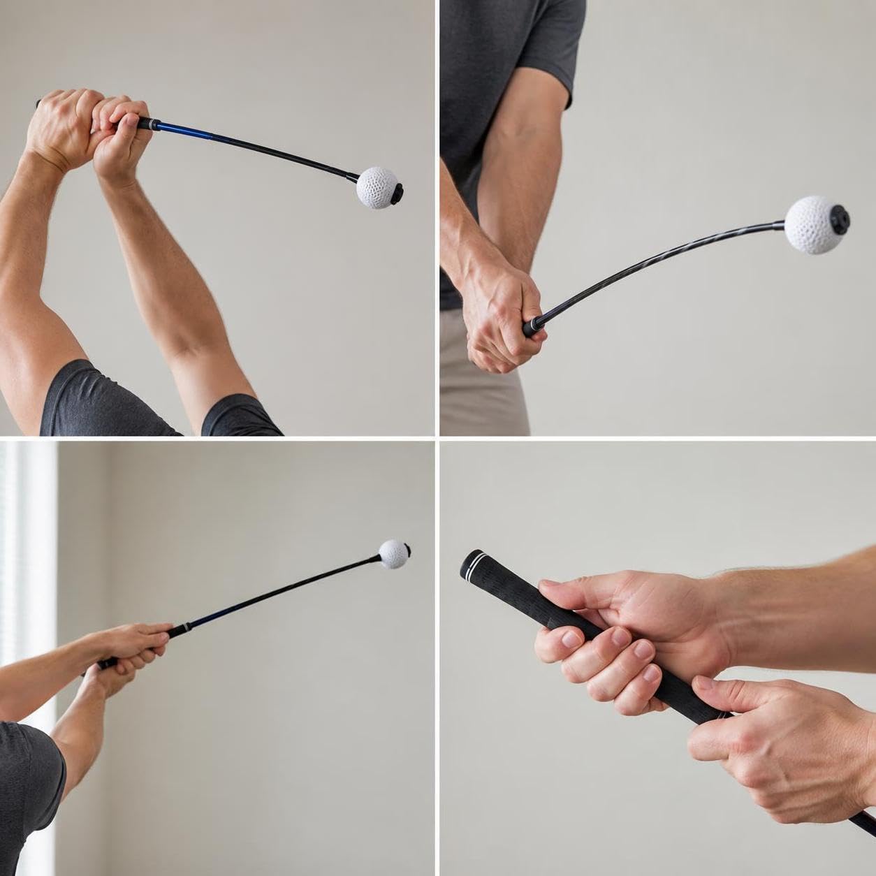 Golf-Schwungtrainer für Schwungtraining, Style to 2