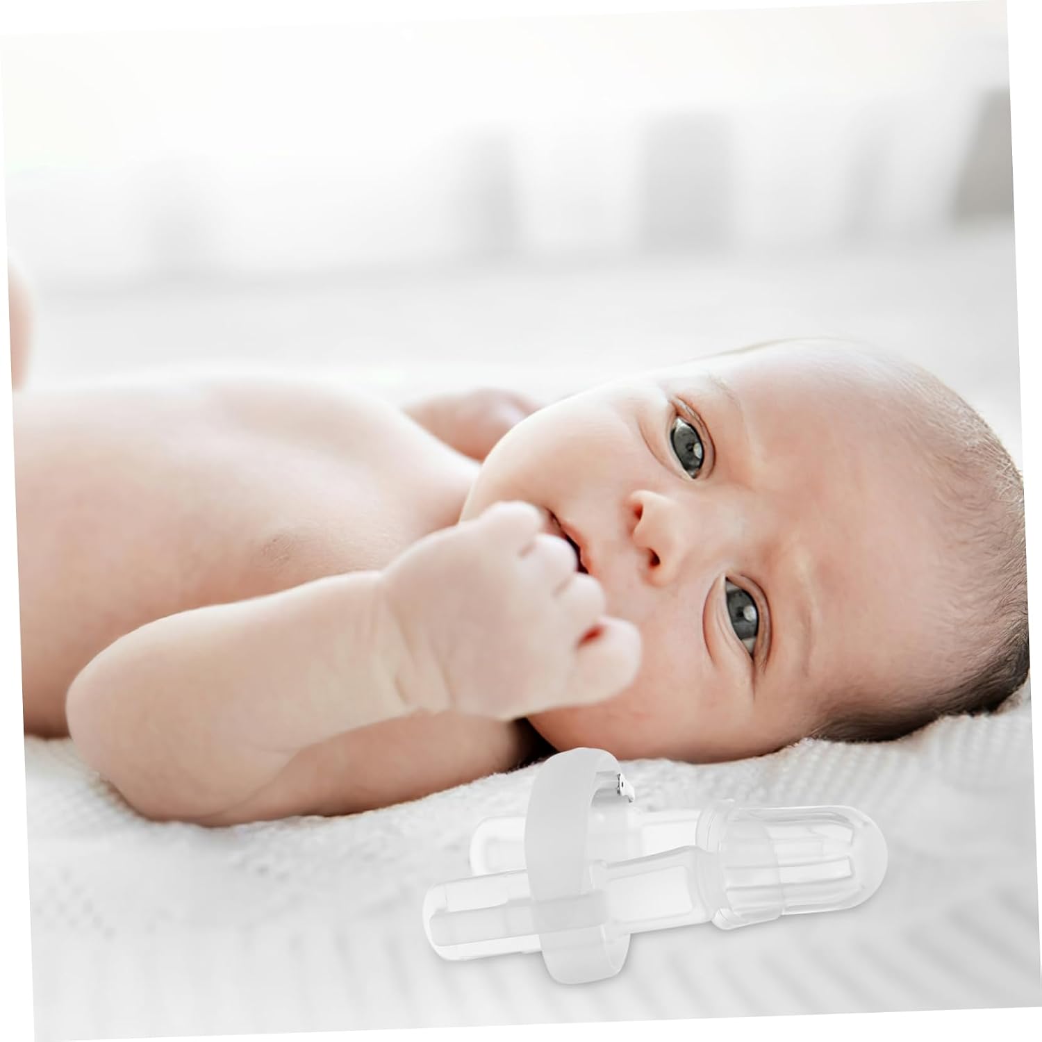 Finger Protector Teether Bite Cover for Thumb and Forefinger Safe for Boy Girl Months Design
