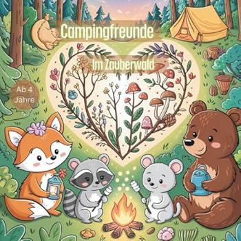 Paperback Campingfreunde im Zauberwald (Herzenslichtfarben) (German Edition) [German] Book