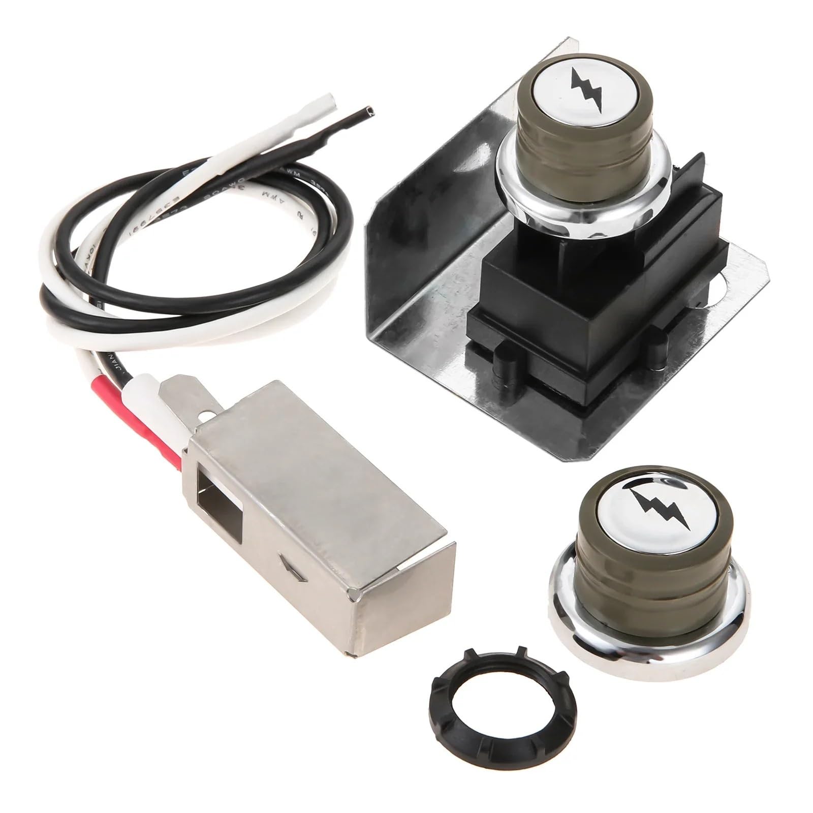 Arredamento per la casa 91360 Kit accenditore per griglia elettrica Accendino E-310/320/200/210 Griglie a gas piezoelettriche 300 (2009-2012)