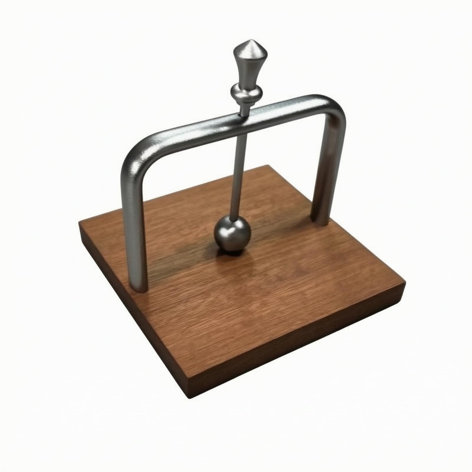 Servilletero con Base Madera Madera Africana Moderno Servilletero Mesa Cuadrado Elegante Servilletas con en U Metal para Hoteles, Gris