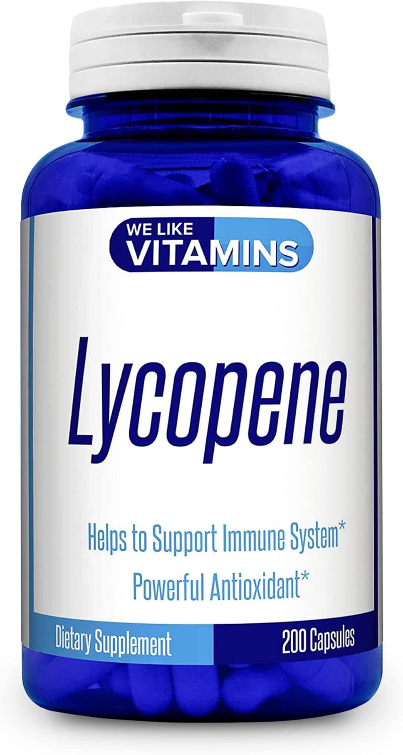 Lycopene 20mg Per Serving 200 Capsules Lycopene