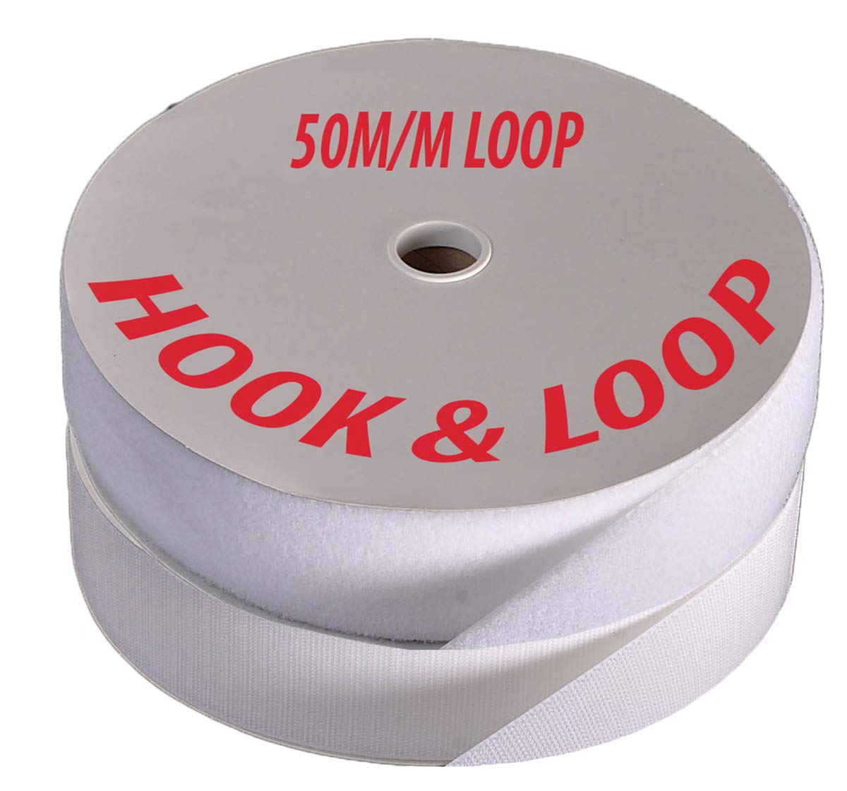 White Colour Hook and Loop Tape Fastener (50 mm Width x 25 Mtrs) (B08BKPCS2N) Amazon Price History, Amazon Price Tracker