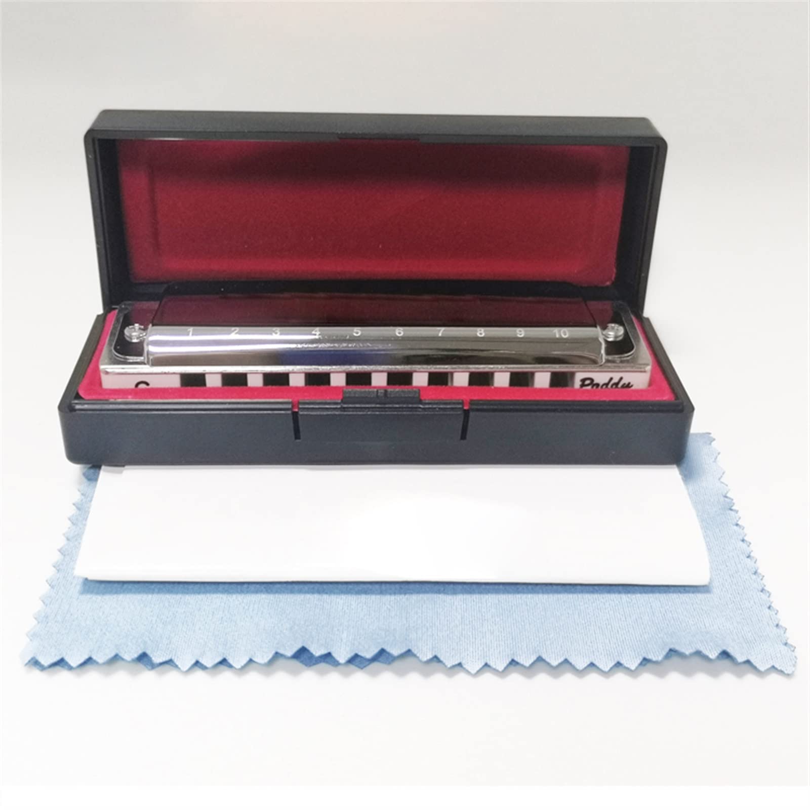 Armonica A Bocca Professionale 13 Armonica Strumenti Musicali 13 Fori AG Key Armonica (Color : D)