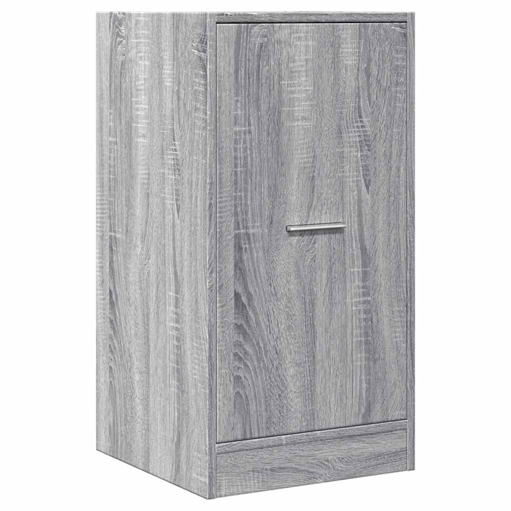 Armadio per farmacie, in legno Sonoma, 40 x 41 x 77,5 cm, con 2 cassetti e spazio per soggiorno, ufficio, corridoio, cucina, cassettiera stabile con guide in metallo, versatile armadio