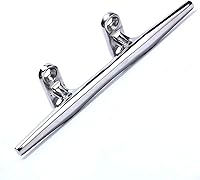 Vista 6 de Amarine Made Paquete de 4 tacos de base abierta de acero inoxidable, tacos de barco de 4 pulgadas, tacos de cuerda, tacos de muelle de barco, ideal