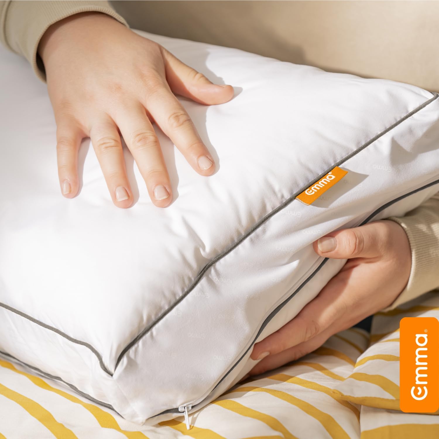 Travesseiro Emma Comfort Premium – Ultramacio, Ajustável e Hipoalergênico (50x70cm)