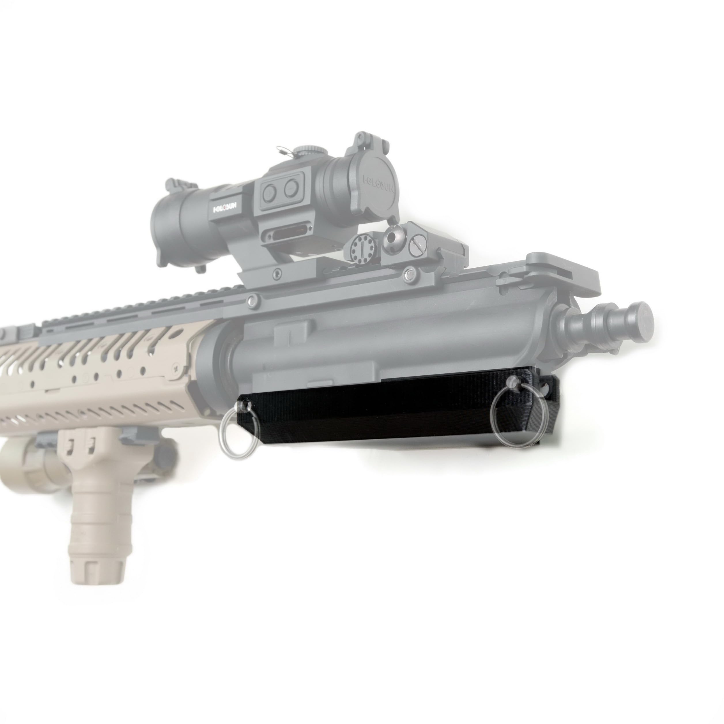 Spartan Mounts Rifle Upper Hook | Pin Lock .223/5.56 Wall Display | Low Profile Floating Design Vertical and Horizontal Mounting Solution | Gun Room Safe Storage Organzation | Made in USA