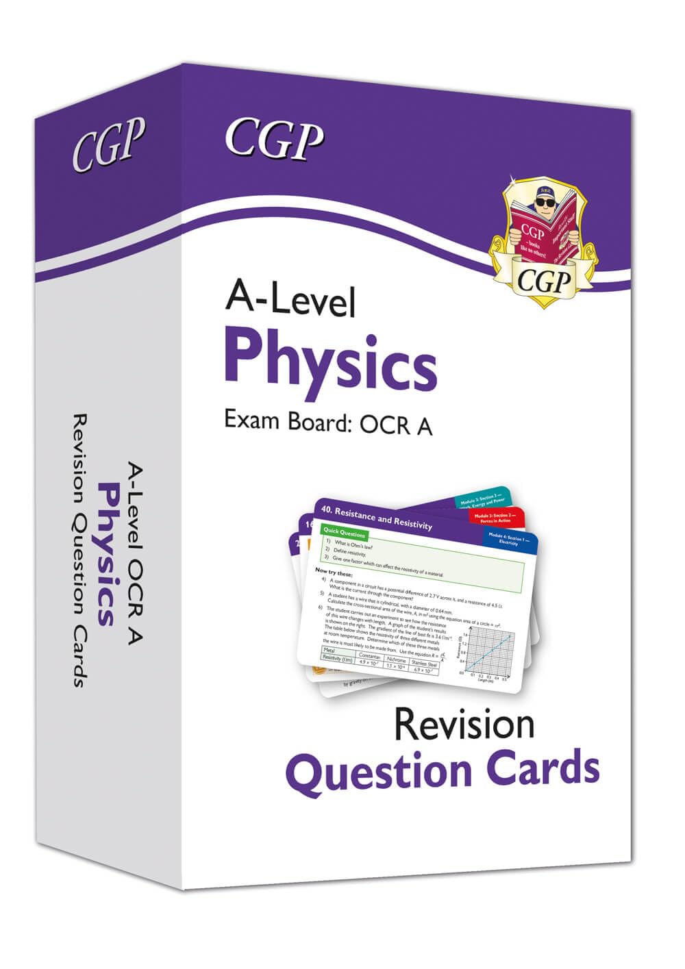 A-Level Physics OCR A Revision Question Cards: for the 2026 and 2027 exams (CGP OCR A A-Level Physics)
