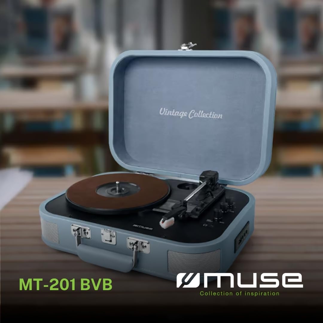 MUSE Platine Vinyle USB MT-201BVB