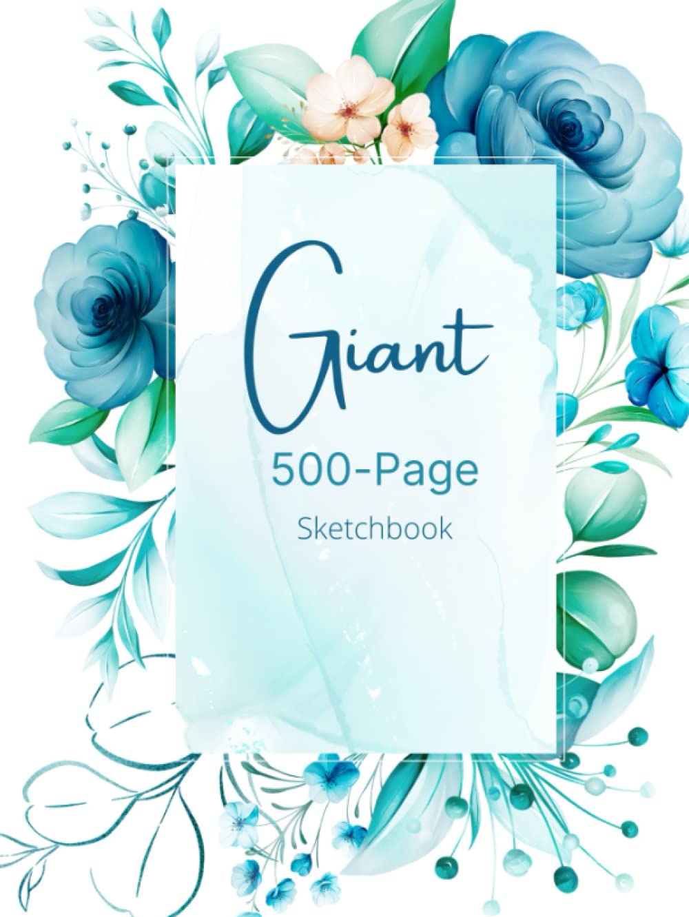 Giant 500-Page Sketchbook: For Artists, 8.5 x 11 Inches