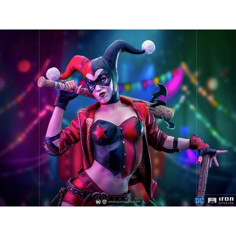 Amazon.com: Iron Studios DC Comics Harley Quinn 1/3 Scale | DC