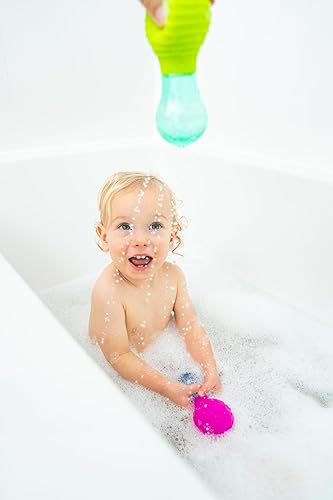 Miniatura 4 de Mobi Skwooshlz - Bombillas exprimibles de agua, juguetes de baño para bebés, juguetes de baño de silicona, juguetes de bañera para bebés, para niños