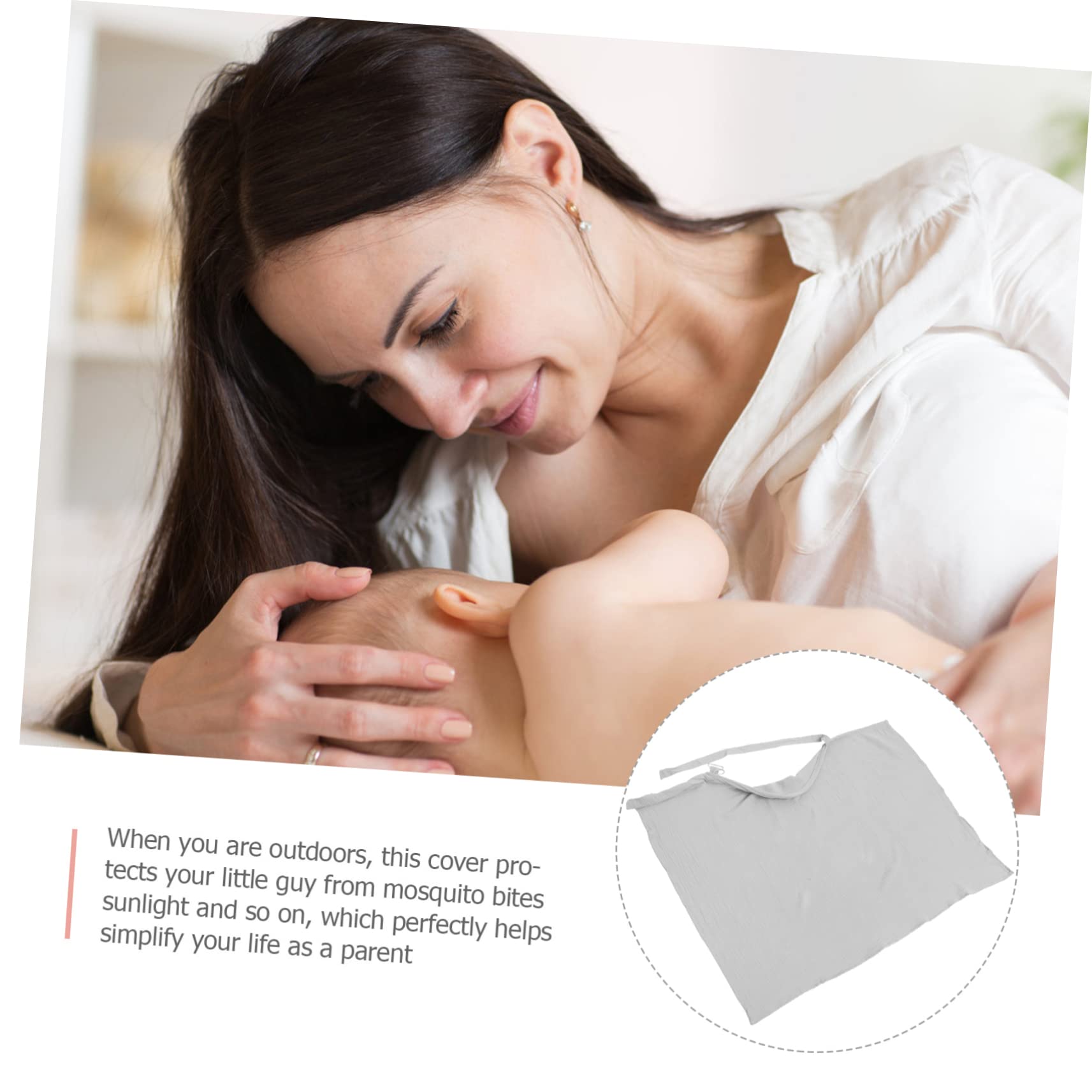 ifundom 3 Piezas Toalla Lactancia Chal Chales Lactancia Para Amamantar Delantal Enfermería Funda Lactancia Para Mamá La Lactancia Esencial Correa Regalo Algodón