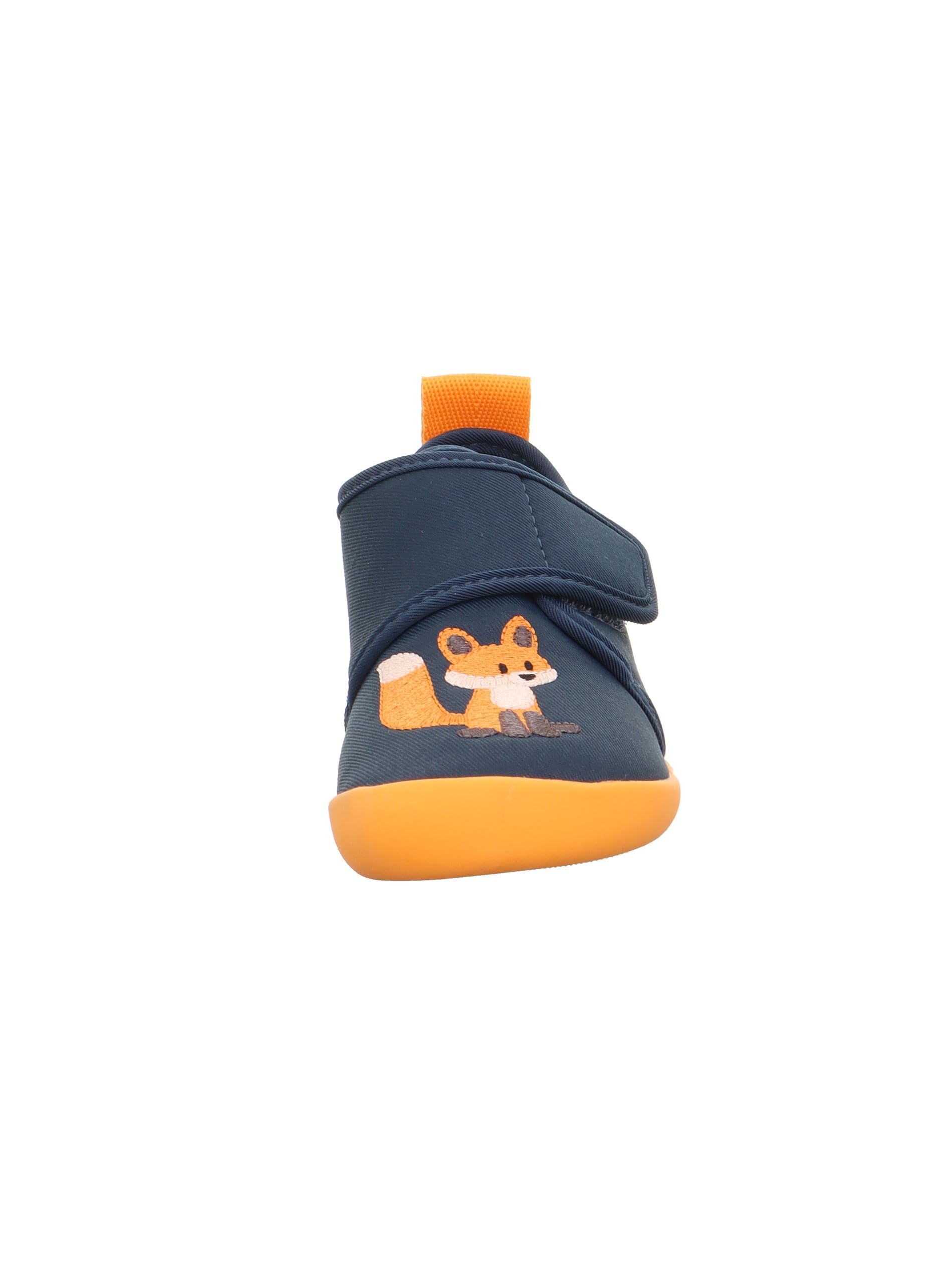 Superfit Jungen Venti Blau/Orange 8000 Hausschuh, Blau Orange 8000, 33 EU Weit