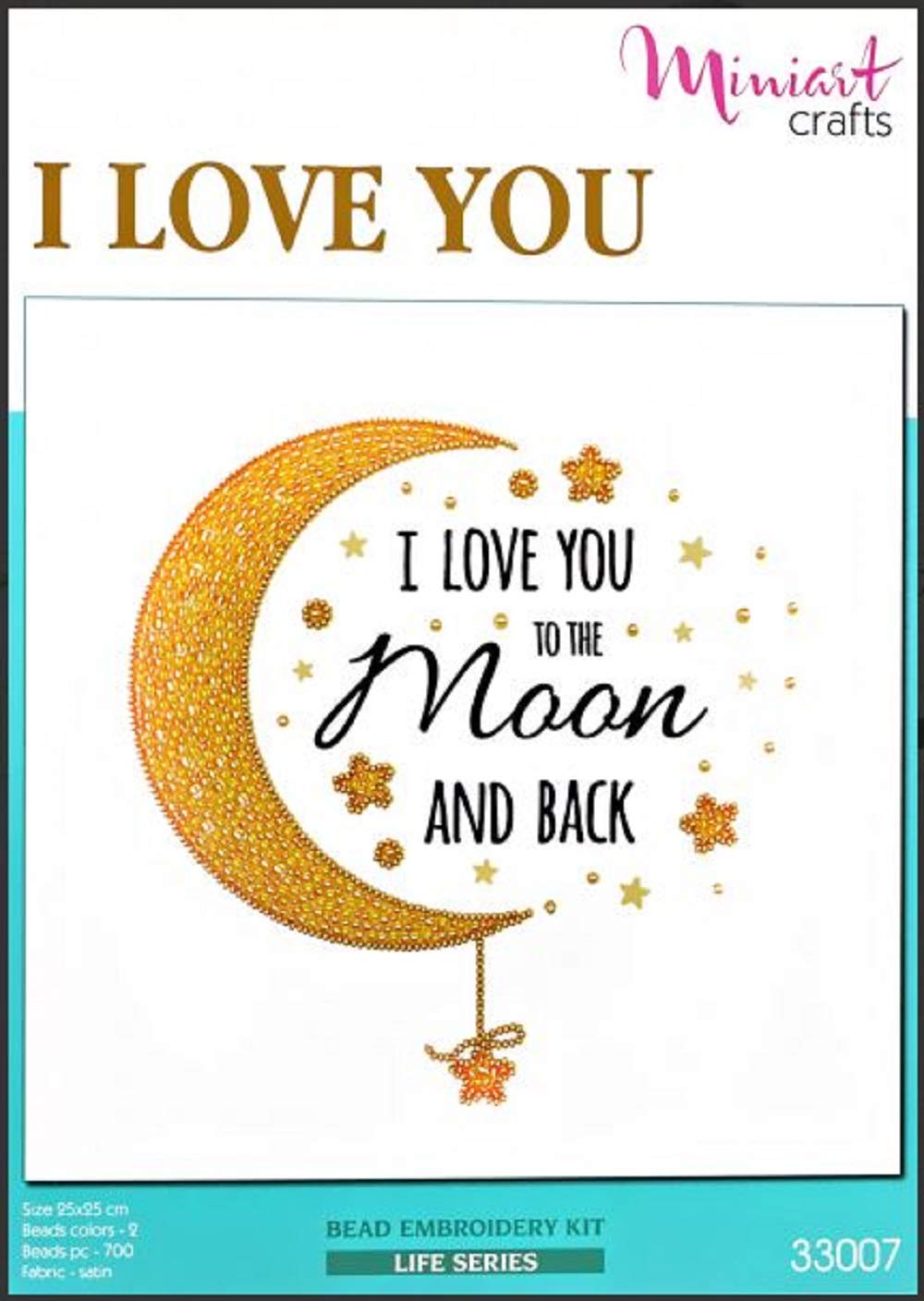 Miniart Crafts - Love You to The Moon and Back
