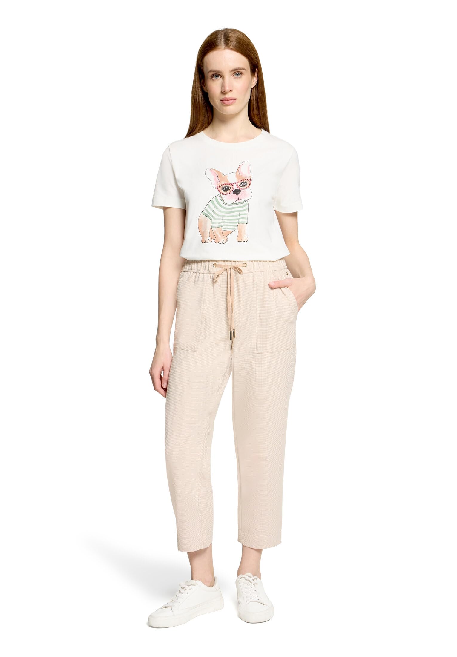 Betty & Co Damen Casual-Hose mit elastischem Bund