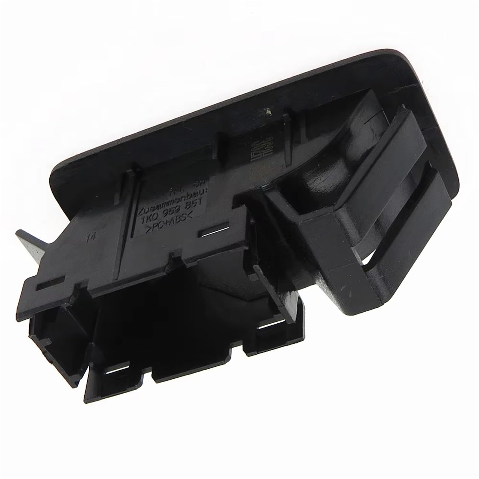 Elevalunas Interruptor Marco de Interruptor de Control de Ventana, Soporte Decorativo 1F0959527 para VW, para Golf MK5, MK6, para Passat B6 CC, para Tiguan 1F0 959 527 Control Ventana eléctrica
