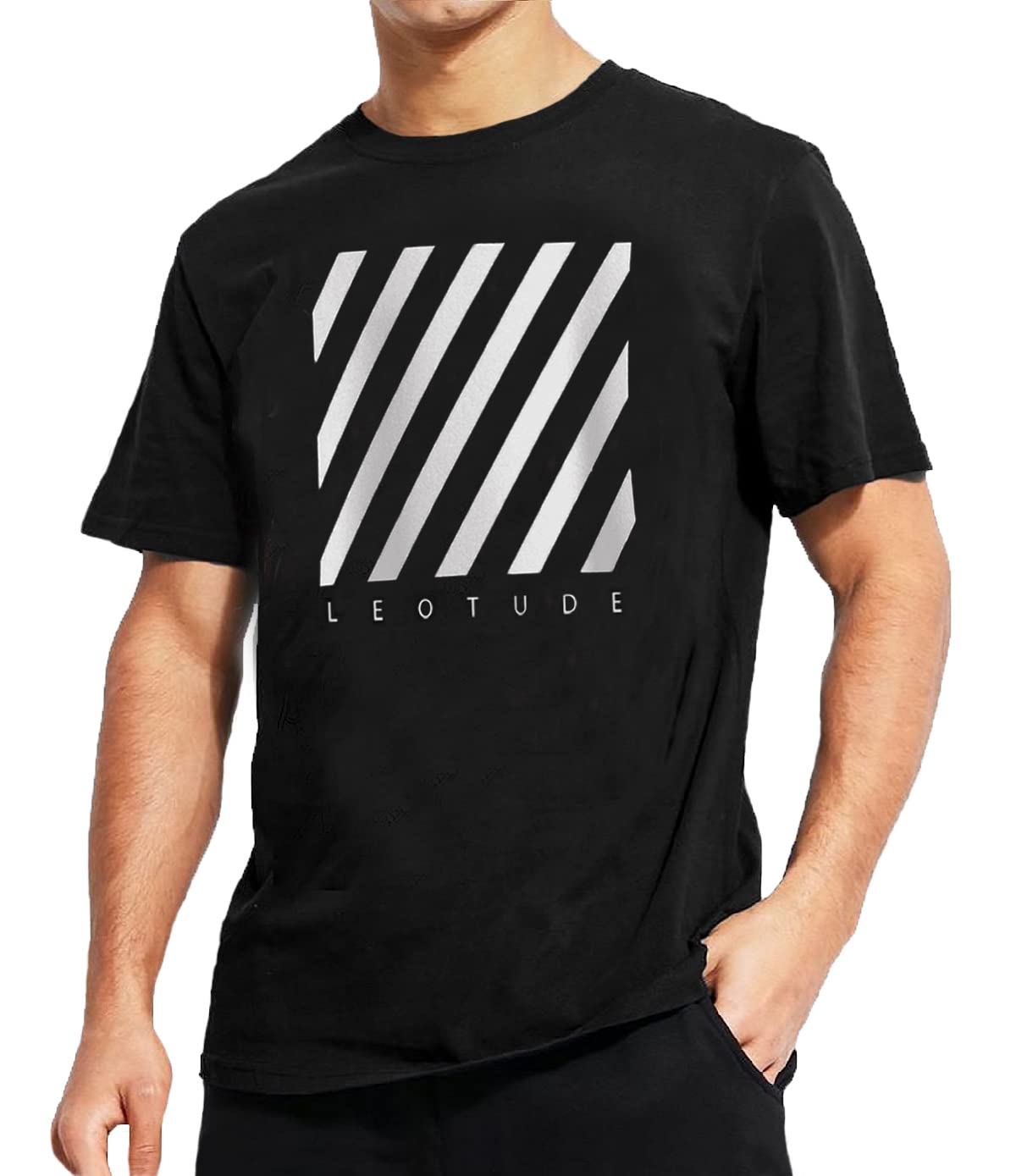 LEOTUDEMen's Matty Regular Fit Plain Polo T-Shirt