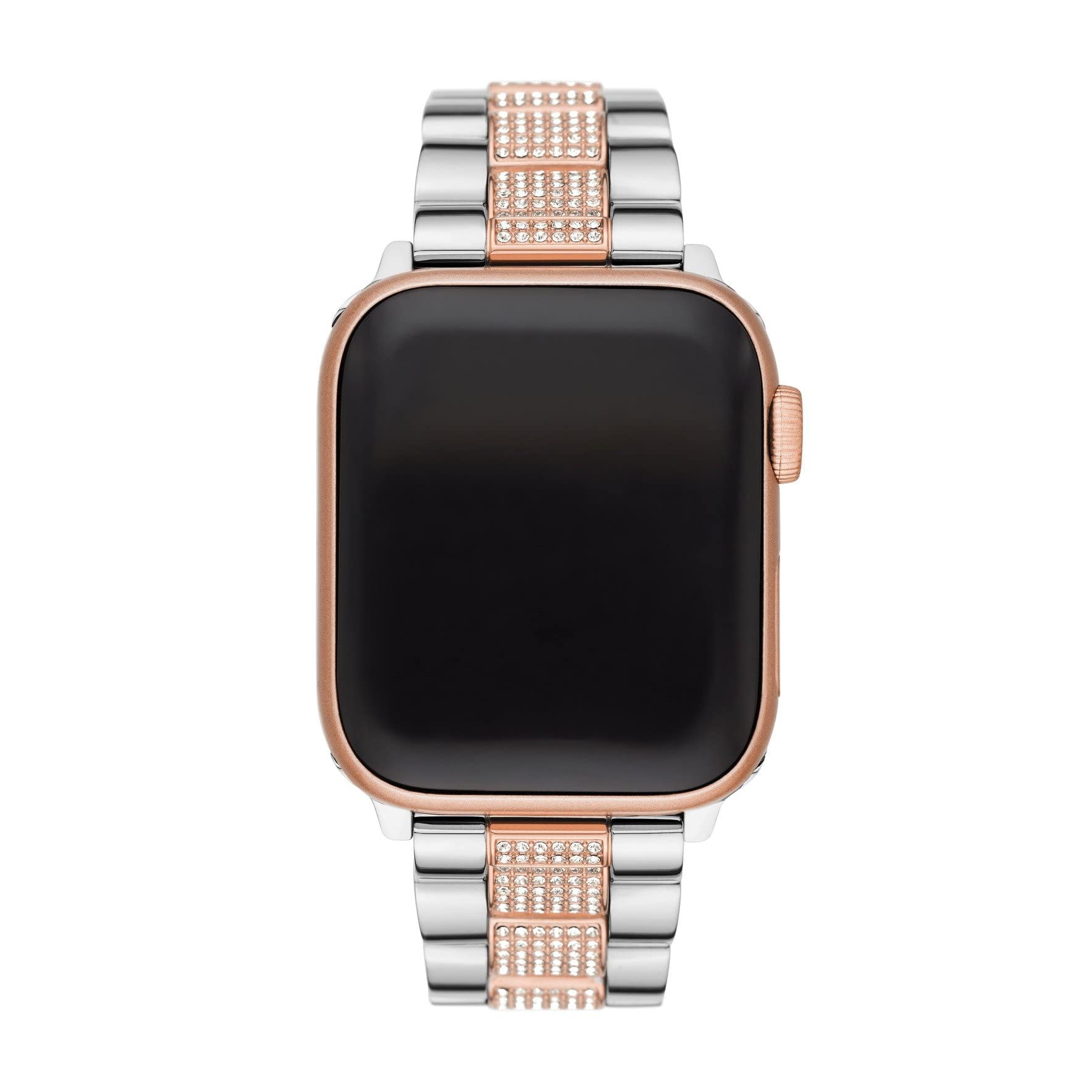 Michael Kors Damski wymienny pasek do zegarka kompatybilny z zegarkiem Apple Watch 38/40 mm - paski do zegarka Apple Watch Series 1, 2, 3, 4, 5