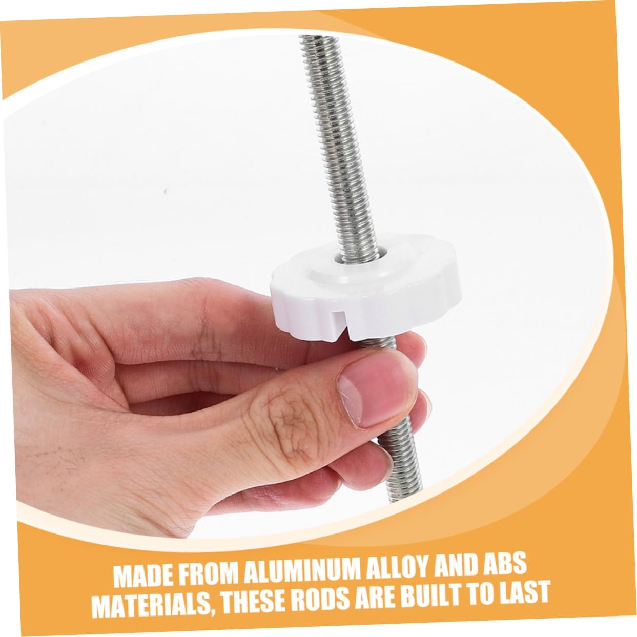 25pcs Gate Spindle Rod Pet Safety Gate Extender Rod Pressure Mount Hardware Replacement Spindle