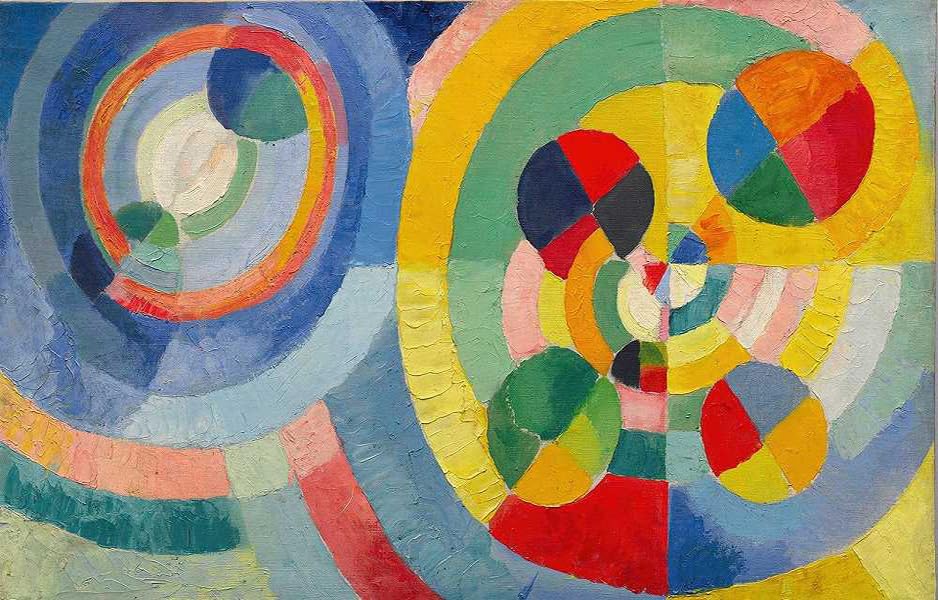 Photo d'art mural Robert Delaunay pour raviver un salon vide
