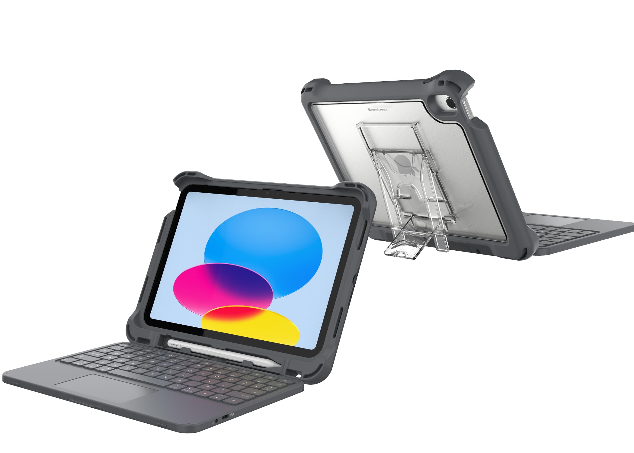 Amazon.com: Brenthaven Rugged iPad Case w/Keyboard ONLY Compatible