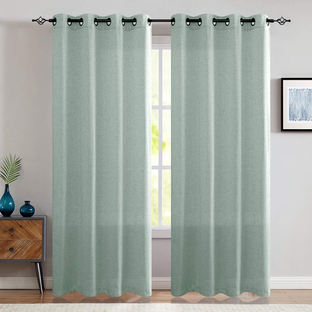Blue Curtains 90 Drop Curtains & Drapes 2023