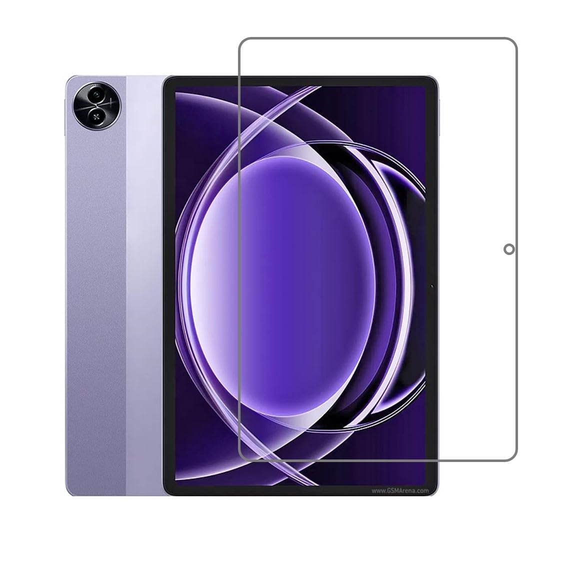 DVTECH® Tablet Screen protector Compatible With Realme Pad 2 Lite 9H Crystal Clear (Flexible Screen Protector) (B0DHGD2VP2) Amazon Price History, Amazon Price Tracker