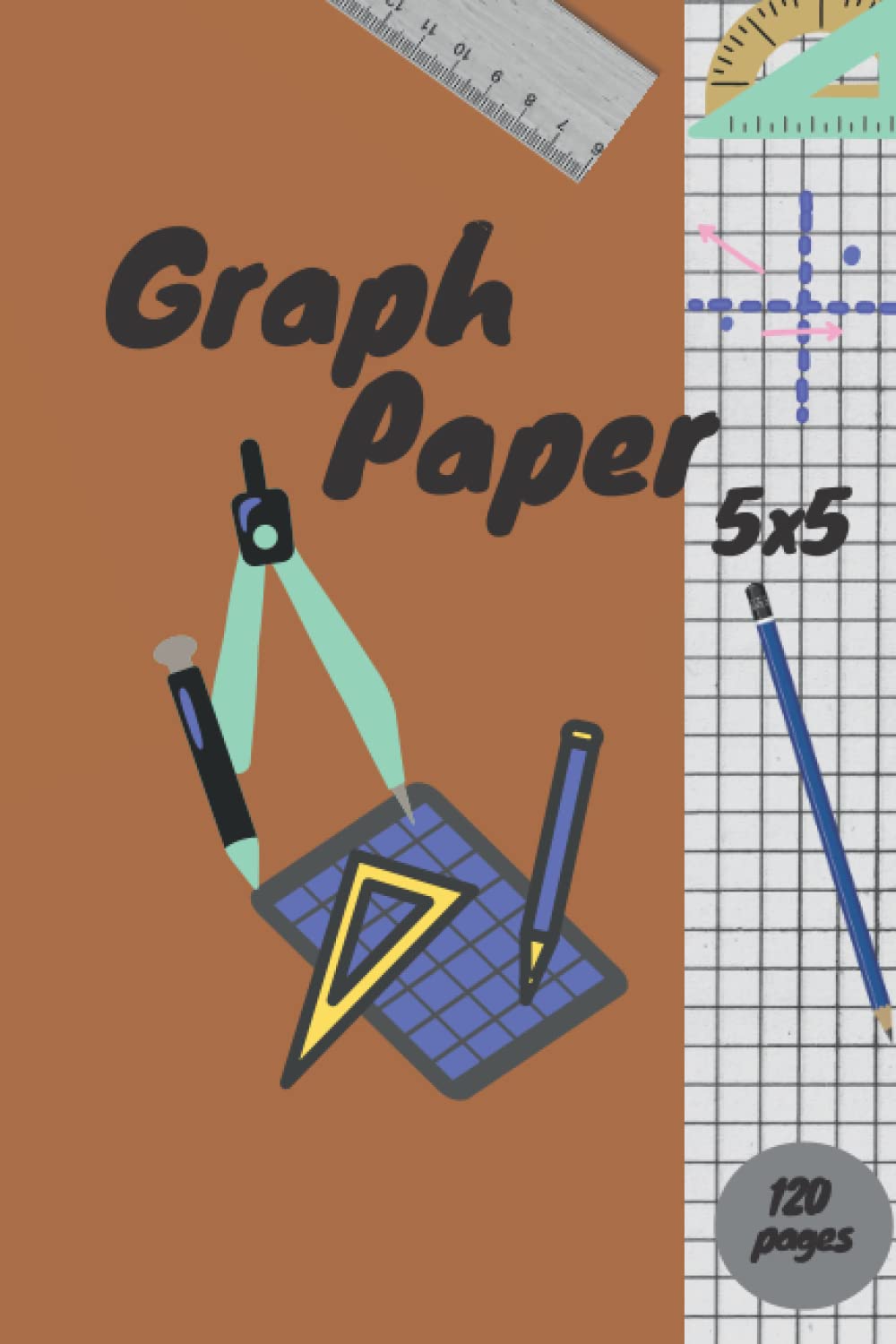 Buy Graphe Paper: Essential Graph Paper 5x5, graphing activities and ...