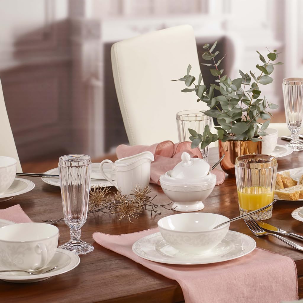 Villeroy & Boch 10-4392-0780 Gray Pearl Milchkännchen, Porzellan 1043920780, Mehrfarbig