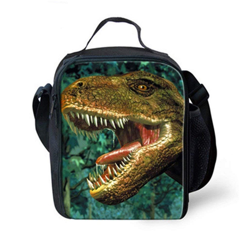 Sac à déjeuner enfant dinosaure isotherme pour repas d'école et voyage