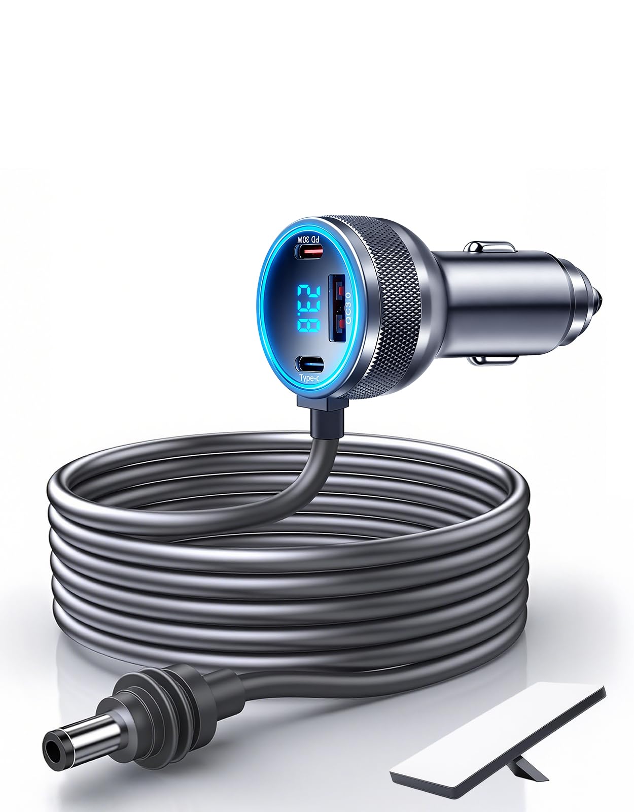 Starlink Mini Car Adapter, 10FT Starlink Mini Power Cable, 12V-24V