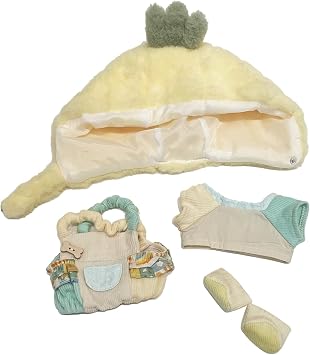 Kawaii Anime Character Costume Set - Adorable Kawaii Design for 20cm/8" Stuffed Toys with Accessories for Kids & Collectors-23